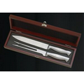 Rosewood Gift Box with 2 Piece Carving Set